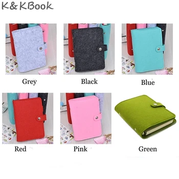 K&KBOOK Cítil Špirála Notebook Denník Ročníka, 6 Otvorov Notebooku Papiernictvo Osobné Notebook A5 A6 Týždenný Plánovač Agendy Organizátor
