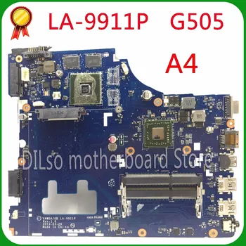 KEFU G505 VAWGA/GB LA-9911P základnej dosky od spoločnosti lenovo g505 doska A4 CPU la-9911p doske rev:1.0 s CPU testované