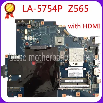 KEFU LA-5754P základnej dosky od spoločnosti Lenovo G565 Z565 Notebook doske Z565 základnej dosky ( s HDMI port ) testované doske