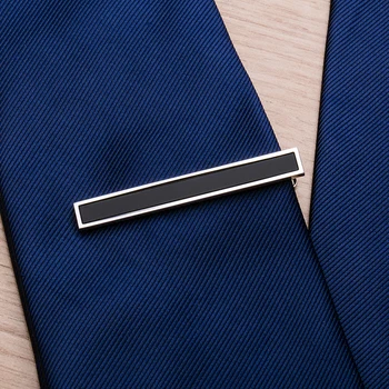 KFLK manžetové gombíky stickpin kravatu pin človeka svadobný dar čierny kameň kravatu klip manžetové gombíky stickpin 2017 nové produkty doprava zdarma