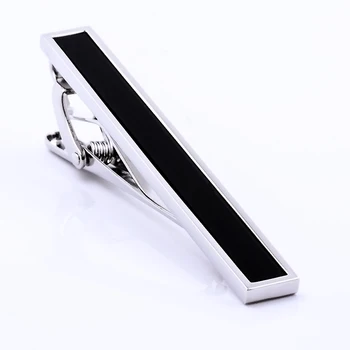 KFLK manžetové gombíky stickpin kravatu pin človeka svadobný dar čierny kameň kravatu klip manžetové gombíky stickpin 2017 nové produkty doprava zdarma