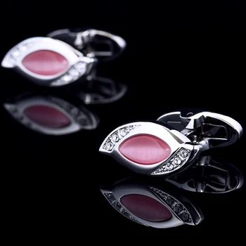 KFLK šperky tričko manžetové gombíky pre dámske Značky lady manžetové Veľkoobchod Tlačidlá Ružová Módne Luxusné Kvalitné Doprava Zadarmo