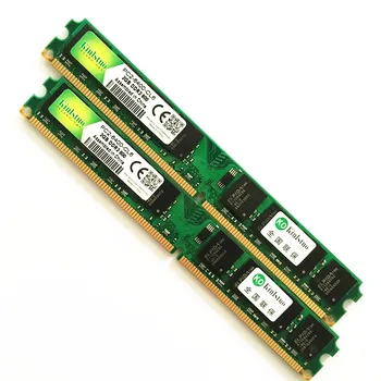 Kinlstuo veľkoobchodné ceny Nové zapečatené 4GB(2 ks*2 GB) DDR2 800Mhz / PC2-6400 2GB Ram Pre Stolné Pamäť / Doprava Zadarmo!