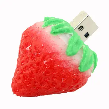Kl ' úč Ovocie USB kľúč 4 GB 8 GB 16 GB 32 GB, 64 GB Cartoon zeleniny USB Stick mrkva Memory Stick Flash Disk
