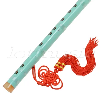 Kmise Farebné Farby Tradičnej Čínskej Bambusová Flauta Dizi F Kľúč Hudobný Nástroj