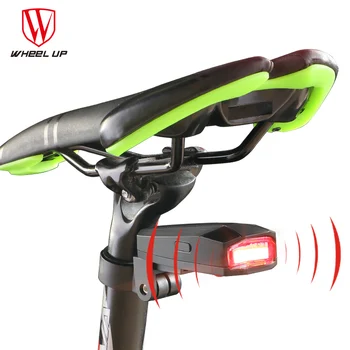KOLIESKOM NAHOR Nový Dizajn Zadných svetiel Led Inteligentný Alarm Bicykel zadné svetlá, Nepremokavé KLASU USB Nabíjateľné Smart Bicykel Zadné Svetlo