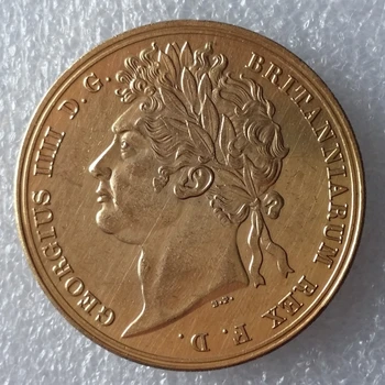 Korunováciu Kráľa Georga IV 1821 zlato kópiu mince