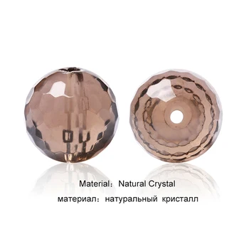 Korálky Pre Náhrdelníky Prírodného Kameňa Crystal Korálky 128 Tvárou Korálky Pre Šperky, Takže Kolo 6-12 mm DIY Príslušenstvo
