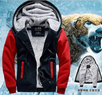 Koutetsujou č Kabaneri Železnej Pevnosť Mumei Cosplay Kostým zime s Kapucňou, zahustenie fleece bunda, kabát