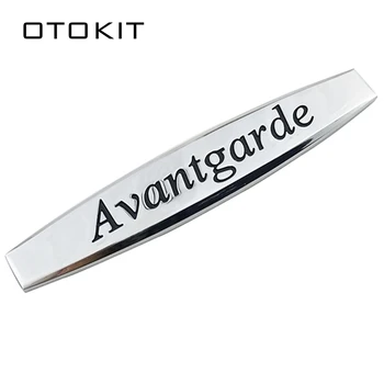 Kovové Avantgarde Auto Blatník Strane Znak, Odznak Odtlačkový Zadný Nárazník batožinového priestoru Nálepka pre Mercedes-benz Mercedes Benz Auto Styling