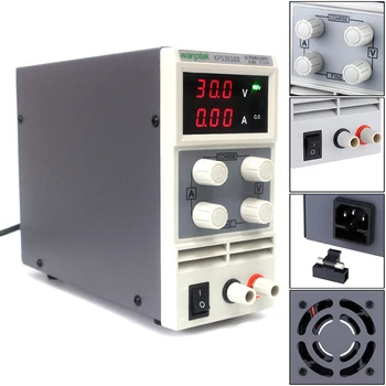 KPS3010D Vysokou Presnosťou Nastaviteľné LED Displej Prepínač DC Napájanie Funkcia Ochrany 30V10A 110V-230V