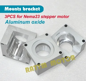 Krokovanie motora Hliník NEMA23 Motorových Pripojí držiak inštalácia Bloku