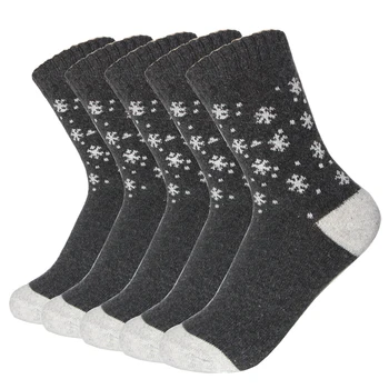 Králik Vlna Materiál Žien Teplé Ponožky Jeseň Zima Pohodlné Módne Žena Krásne Sladké Malé dekoráciami Meias Ponožka
