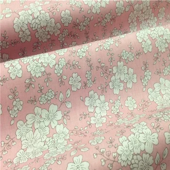Krásne 40x50cm Ružová Modrá Sivá Japonsko Sakura Cherry Blossom Kvety bavlna twill bavlnená Tkanina Zväzok