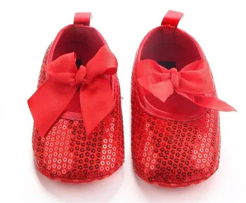 Krásne Bling Baby Girl Topánky Batoľa Prewalker Anti-Slip Dojčatá Topánky Princezná