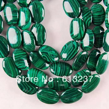 Krásne malachit zeleným pruhom umelé jade 13x18mm multicolor kameň voľné korálky hot predaj šperkov, takže 15 palcov MY4266