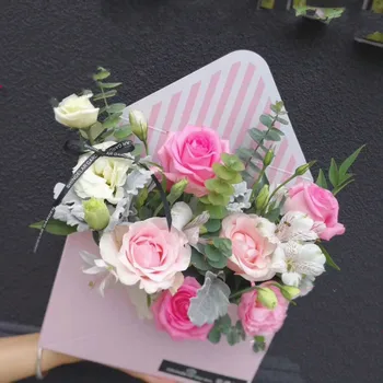 Krásne Ruky, Podržte Obálky Boxy kvetináče Kytice Balenie Box Kvetinárstvo Materiál Valentína Festival Rose Boxy 5 ks/veľa