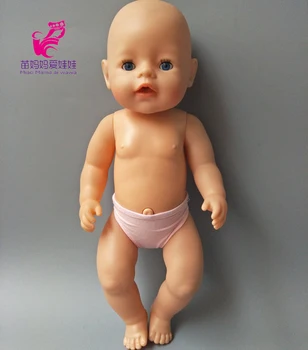 Krátke nohavice pre 43 cm Zapf Baby Born bábik 18-palcové bábiky, bielizeň pre bábiky baby