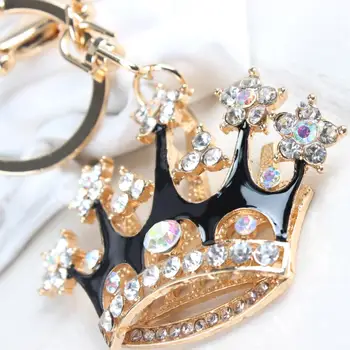 Kráľ Koruny Krásne Módne Roztomilý Drahokamu Crystal Prívesok Charm Kabelku Taška Prívesok Na Príslušenstvo Ženy V Šperky