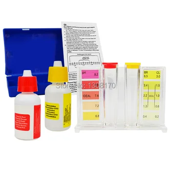 Kvalita vody Tester Test pH a Chlóru CL2 HydroTools Bazén Testovanie Vody Tool Kit