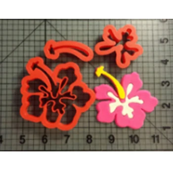 Kvet Série Fondant Cookie Cutter Cupcake Top Zákazku 3D Vytlačené Kuchynské Doplnky Cookie Cutter Nastaviť