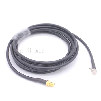Kábel RG58 3G, 4G anténny predlžovací kábel kábel montáž SMA female Jack CRC9 pravý uhol konektor pre kábel RG58 3m doprava zadarmo