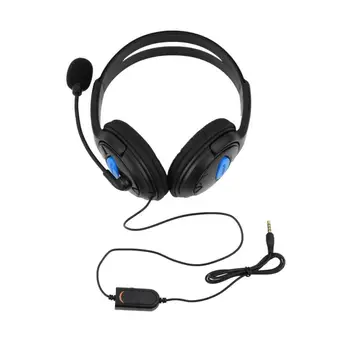 Káblové Herné Headset Slúchadlá Slúchadlá s Mikrofónom Mikrofón Stereo Večeri Basy pre Sony PS4 pre PlayStation 4 Hráčov, APE