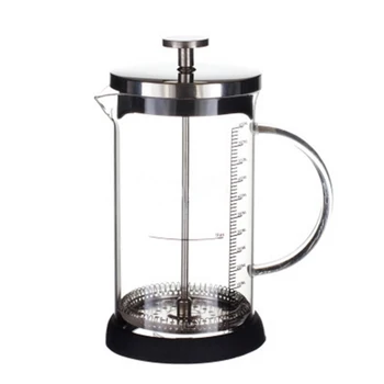 Kávovar francúzskej Strane Stlačte 350 ML 600 ML Cafeteira Espresso Skla, Nerezovej Ocele, kávovar Filter Coffee Pot Percolator