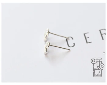 Kórejských hviezd Dámske Módne Stud Náušnice Biele Micro Pave Prívesky, Šperky 925 Sterling Silver Earings Trojuholník kolo slnko Tvarované