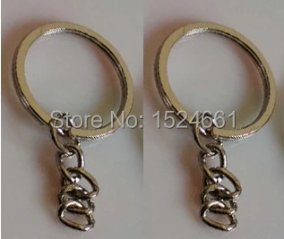 Kľúčové Reťaze & Key Krúžky 5,3 cm,30PCs *perličiek čiapky prepnúť spona zistenia konektor zobrazili kľúčové tlačidlá *perličiek čiapky prepnúť spona