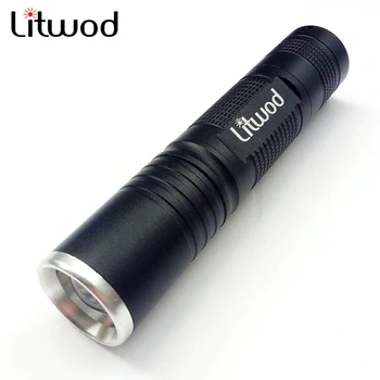 L2 LED mini Baterka L2 5000LM Hliníkový Vodotesný Zoomovateľnom bleskové svetlo, Pochodeň 5modes POUŽIŤ 18650 Batérie