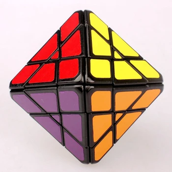 Lanlan 70 mm 4x4x4 Octahedron Magic Cube Rýchlosť Puzzle Hra Kocky Vzdelávacie Hračky Pre Deti, Deti Darček k Narodeninám