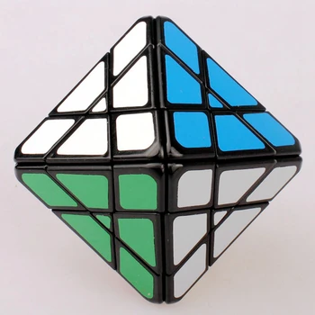 Lanlan 70 mm 4x4x4 Octahedron Magic Cube Rýchlosť Puzzle Hra Kocky Vzdelávacie Hračky Pre Deti, Deti Darček k Narodeninám