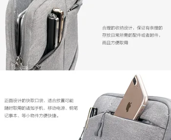 Laptop Rukáv Taška pre YEPO 737S 13.3 palcový Notebook Prípade Nylon Notebook taška Ženy Muži Kabelka