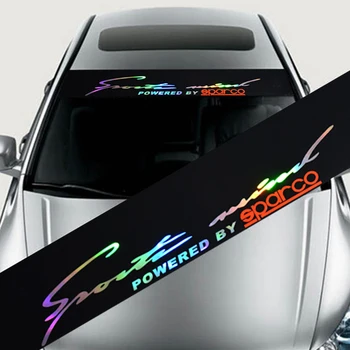 Laser Reflexné Písmená Auto Auto Predné Okná čelné Sklo Odtlačkový Samolepky Pre BMW, Audi Ford Focus Mazda - Auto Styling