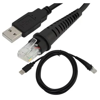 LBSC USB muž na RJ45 Kábel 7 metrov 2M za Symbol Čiarových kódov LS4278 LS2208 2208AP