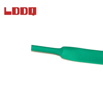 LDDQ 100m Shrinkable Rúrok v kotúčoch 7colors k Dispozícii 15 mm Zmršťovacej Ratio2:1 Izolácie Rukáv Trubice Drôtu Zábal Heatshrink