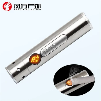 LED Baterka Populárne vonkajšie 1801 USB nabíjanie blesku červené laserové ukazovátko Dym cigariet bič mini s batériu vo vnútri nastaviť