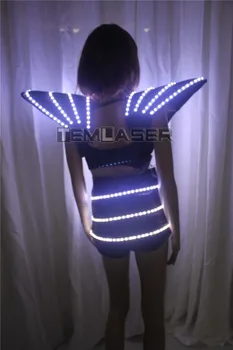LED Kostýmy, Obleky, Oblečenie Podprsenka Pre Večerné Party Výkon Dodáva LED Dievča Podprsenka So svetelnými Efektmi Dovolenku Show