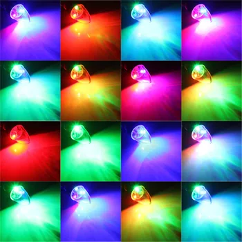 LED Nočné Svetlo Dekoračné Náladu KTV Nočný Bar Osvetlenie Žiarovka E12 E14 Červená Zelená Modrá Žltá Biela 85-265V AC