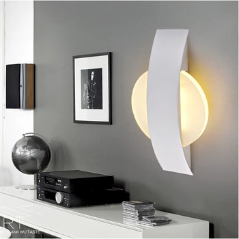 LED Nástenné Svetlá Obývacia Izba, Spálňa LED Vnútorné Nástenné Svietidlo Moderného Domova Svietidlá Nástenné LED Nástenné svietidlo Square/Kolo