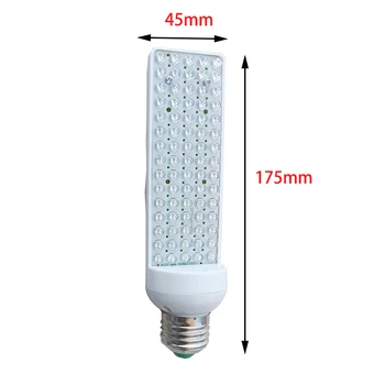 LED Rásť Svetla, žiarovky Lampy s 360 Stupňov Flexibilného Držiaku Clip LED Rast Rastlín Svetlo pre Vnútorné alebo Ploche, Rastliny, Kvet