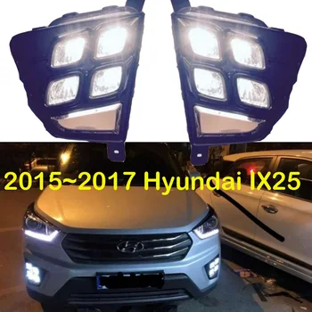 LED,~2016 Hyundal Creta IX25 denné Svetlo,IX25 hmlové svetlo,IX25 svetlometu,prízvuk,Elantra,Genesis,i10,i20,IX25 zadné svetlo