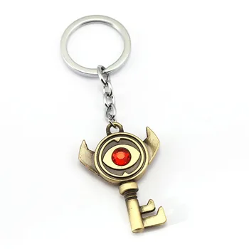 Legend of Zelda Keychain Phantom Červené Kovové presýpacie Hodiny Auto Kľúč Reťazca Krúžok Okolité Anime kľúčenky Suvenírov Mužov 1205