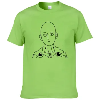 Leto, bavlna ANIME Jeden Úder Muž Vytlačené mužov tričko Fashion pohode pánske Tričko bežné t-shirt pre mužov #269