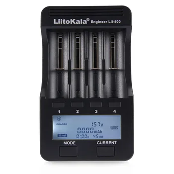 LiitoKala lii-500 LCD Displej 18650 Batérie, Nabíjačky lii500 Pre 18650 17500 26650 1634014500 AA AAA Ni-MH Dobíjacie Batérie