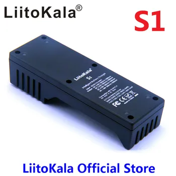 LiitoKala lii-S1 18650 Batérie, Nabíjačky Pre 26650 20700 18350 16340 14500 LiFePO4 3,7 V Rechareable Batérie inteligentné nabíjačky