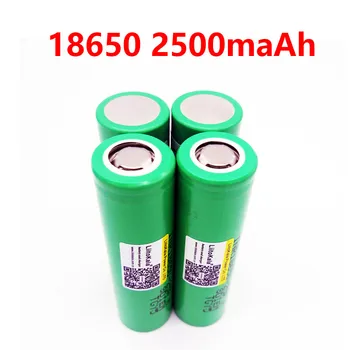 Liitokala pre samsung 18650 2500mah lítiové batérie, 25r inr1865025r 20a batéria pre elektronické cigarety+BOX