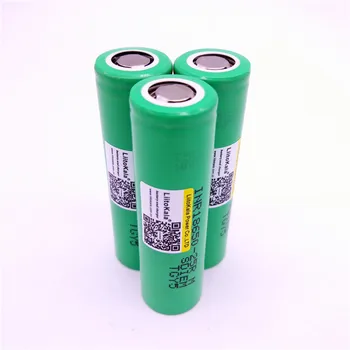 Liitokala pre samsung 18650 2500mah lítiové batérie, 25r inr1865025r 20a batéria pre elektronické cigarety+BOX