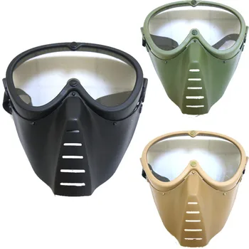 Littie Bee Shap Taktické Masky s 1 ks Vysávač, Látkové Ochranné Zrkadlo Masku na Tvár pre Nerf Hračka Zbraň Hru Súpera, Outdoor CS maska